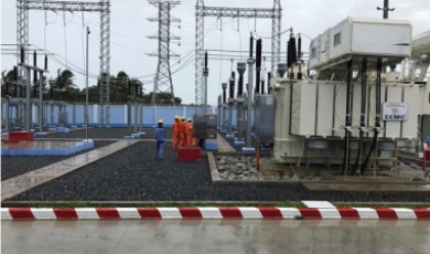 Thêm công trình lưới điện 110 kV tại Trà Vinh được đóng điện vận hành